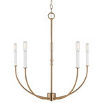 Greenwich Chandelier - Satin Brass