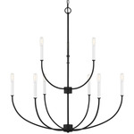 Greenwich Chandelier - Midnight Black