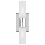 Keaton Bathroom Vanity Light - Chrome / Satin Etched