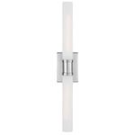 Keaton Bathroom Vanity Light - Brushed Nickel / Satin Etched