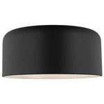 Malone Ceiling Light - Satin Brass / Midnight Black