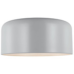 Malone Ceiling Light - Satin Brass / Matte Grey