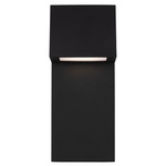 Rocha Outdoor Wall Light - Black / Satin Etched