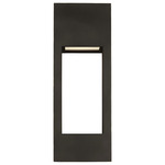 Testa Outdoor Wall Light - Antique Bronze / Satin Etched