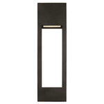 Testa Outdoor Wall Light - Antique Bronze / Satin Etched