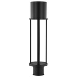 Union Outdoor Post Mount - Black