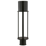 Union Outdoor Post Mount - Antique Bronze