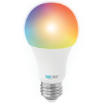 Pure Smart TruColor RGB+Tunable White A19 Smart Bulb WIZ - White