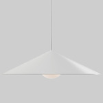 Wisp 120 Pendant - Matte White / Matte Opal