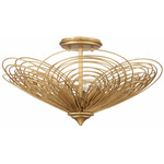 Doral Ceiling Light Fixture - Renaissance Gold