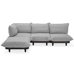 Paletti Outdoor Lounge Set - Black / Rock Grey