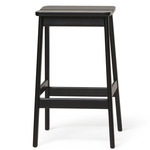 Angle Bar Stool - Black Stained Beech