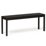Lightweight Bench - Black Stained Oak