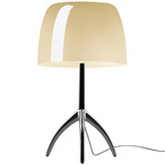 Lumiere Table Lamp - Black Chrome / Warm White