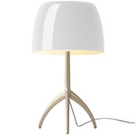 Lumiere Table Lamp - Champagne / White