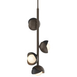 Brooklyn Vertical Pendant - Bronze / Black