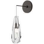 Luma Hanging Wall Sconce - Oil Rubbed Bronze / Crystal
