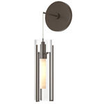 Exos Wall Sconce - Bronze / Clear / Opal