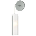 Exos Wall Sconce - Vintage Platinum / Opal