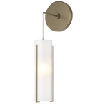 Exos Wall Sconce - Soft Gold / Opal