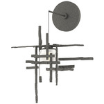 Tura Wall Sconce - Natural Iron / Cast Glass