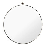 Dowel Mirror - Stainless Steel / Mirror