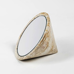Danish Design Spinning Top Mirror - Desert Storm Marble / Mirror