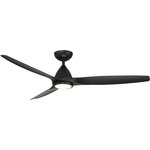 Skylark Smart Ceiling Fan with Light - Matte Black