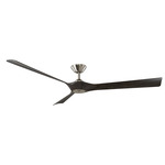 Torque Smart Ceiling Fan - Brushed Nickel / Ebony