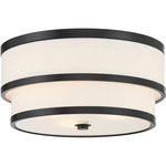 Cascade Ceiling Light - Coal / White