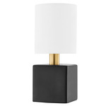 Joey Wall Light - Aged Brass / Black / White