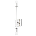 Milana Wall Light - Polished Nickel