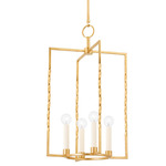 Adelaide Chandelier - Gold Leaf