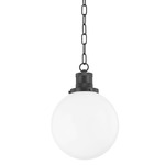 Beverly Pendant - Old Bronze / Opal