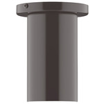 Axis Beam Cylinder Ceiling Light - Architectural Bronze