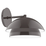 Nest Straight Arm Wall Light - Architectural Bronze