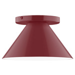 Axis Cone Ceiling Light - Barn Red