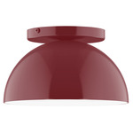 Axis Dome Ceiling Light - Barn Red