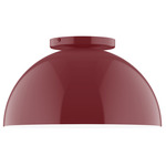 Axis Dome Ceiling Light - Barn Red