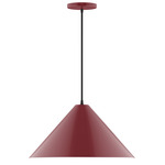 Axis Pinnacle Cord Hung Pendant - Barn Red
