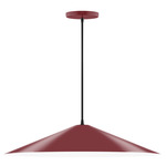Axis Vessel Cord Hung Pendant - Barn Red