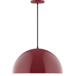 Axis Arcade Cord Hung Pendant - Barn Red