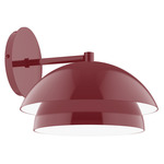 Nest Straight Arm Wall Light - Barn Red