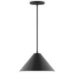 Axis Pinnacle Cord Hung Pendant - Black