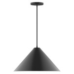 Axis Pinnacle Cord Hung Pendant - Black