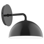 Axis Arcade Curved Arm Wall Sconce - Black