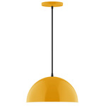 Axis Arcade Cord Hung Pendant - Bright Yellow