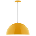 Axis Dome Pendant - Bright Yellow
