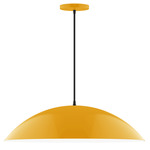 Axis Half Dome Pendant - Bright Yellow