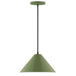 Axis Cone Pendant - Fern Green